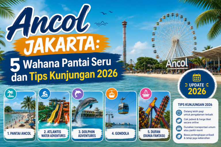ancol - Ancol Jakarta: 5 Wahana Pantai Seru dan Tips Kunjungan 2026