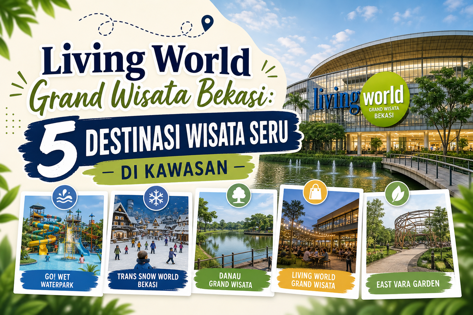 bekasi - Living World Grand Wisata Bekasi: 5 Destinasi Wisata Seru di Kawasan