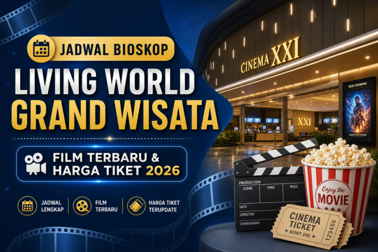 bioskop - Jadwal Bioskop Living World Grand Wisata: Film Terbaru & Harga Tiket 2026