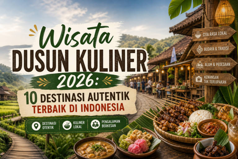 dusun - Wisata Dusun Kuliner 2026: 10 Destinasi Autentik Terbaik di Indonesia