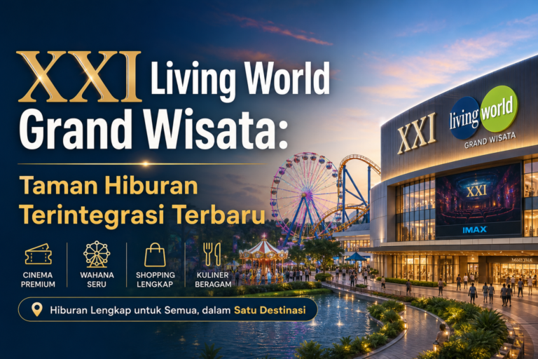 grand - XXI Living World Grand Wisata: Taman Hiburan Terintegrasi Terbaru
