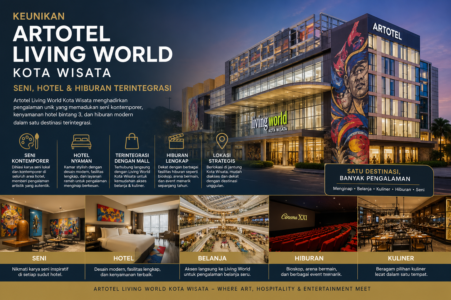 Keunikan Artotel Living World - artotel