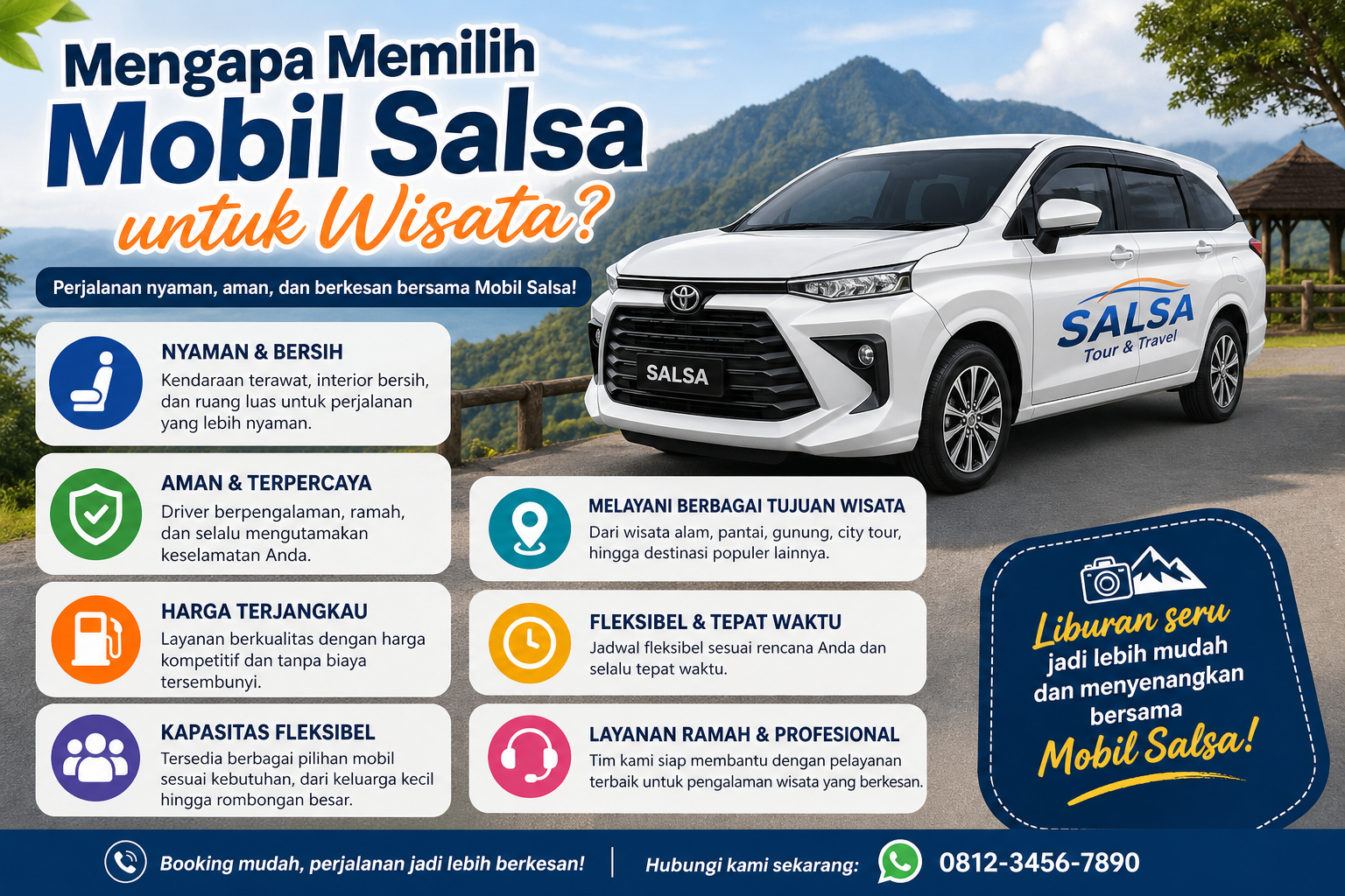 Mengapa Memilih Mobil Salsa untuk Wisata? - salsa