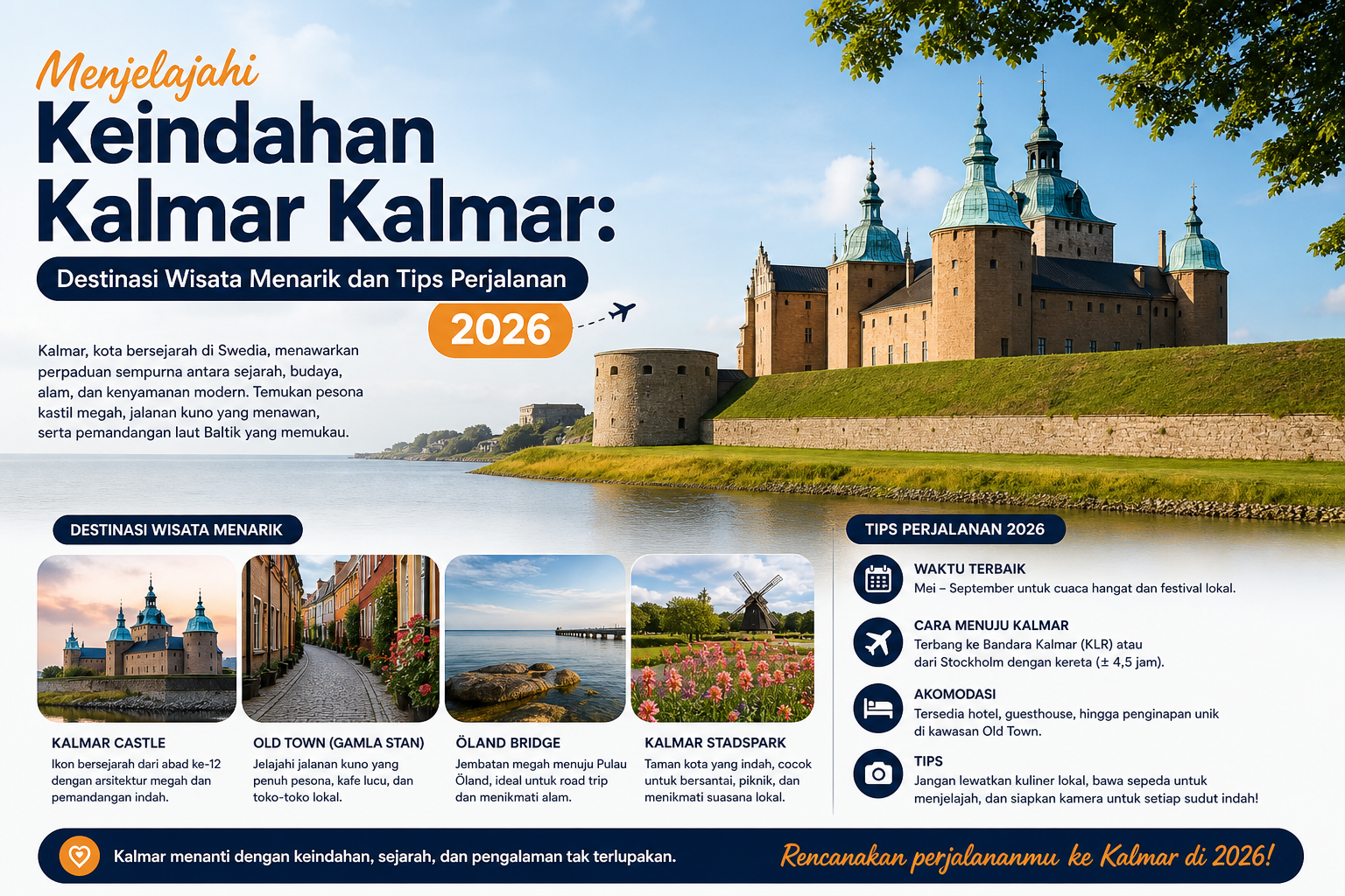 Menjelajahi Keindahan Kalmar - kalmar