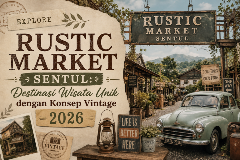 sentul - Rustic Market Sentul: Destinasi Wisata Unik dengan Konsep Vintage 2026