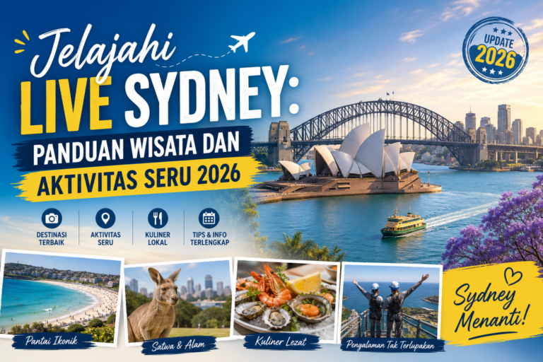sydney - Jelajahi Live Sydney: Panduan Wisata dan Aktivitas Seru 2026