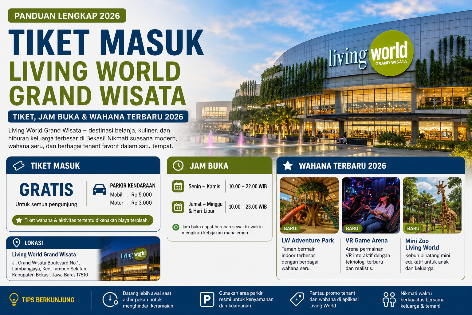 Tiket Masuk - living