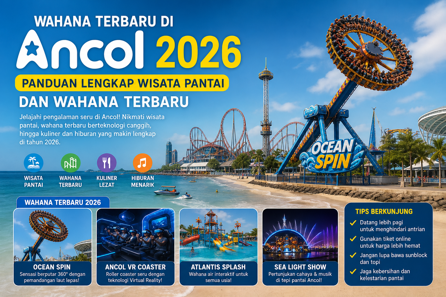 Wahana Terbaru di Ancol - ancol