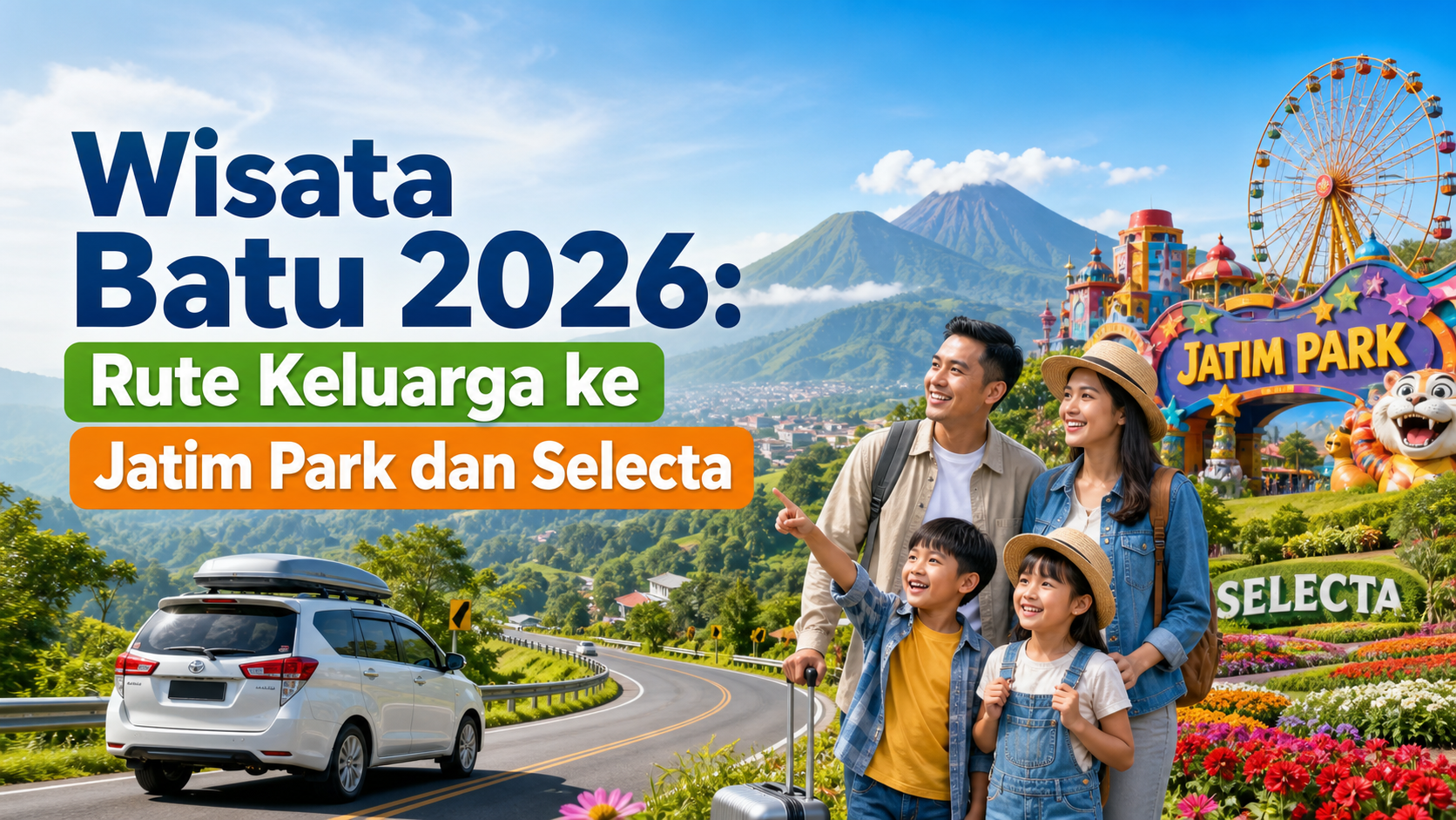 batu - Wisata Batu 2026: Rute Keluarga ke Jatim Park dan Selecta