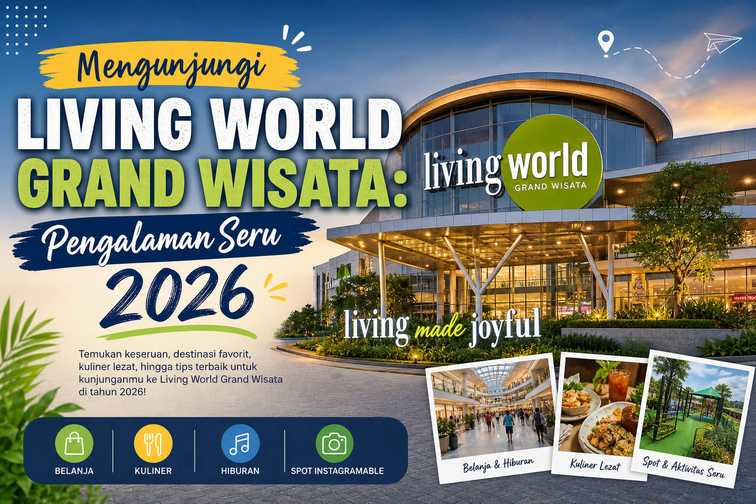 grand - Mengunjungi Living World Grand Wisata: Pengalaman Seru 2026