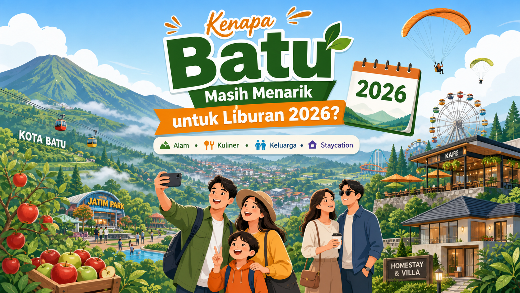Kenapa Batu Masih Menarik untuk Liburan 2026? - batu