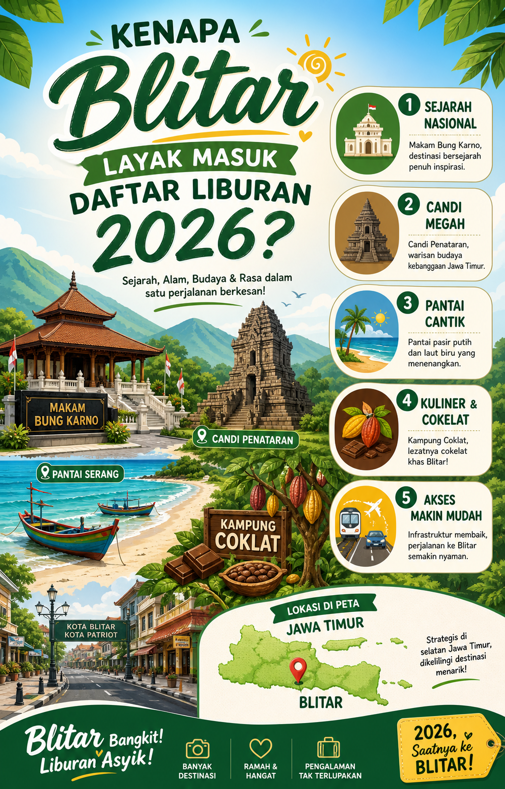 Kenapa Blitar Layak Masuk Daftar Liburan 2026? - blitar