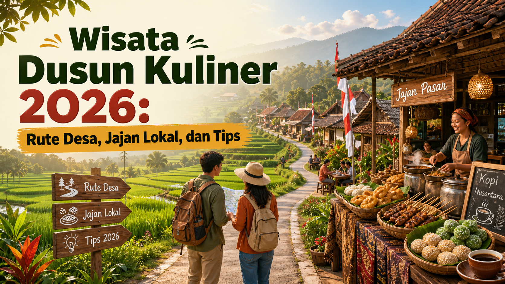 kuliner - Wisata Dusun Kuliner 2026: Rute Desa, Jajan Lokal, dan Tips