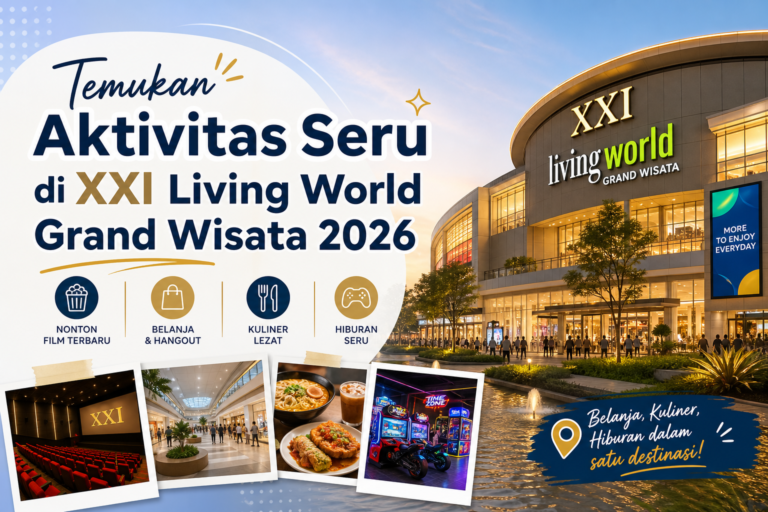 living - Temukan Aktivitas Seru di XXI Living World Grand Wisata 2026