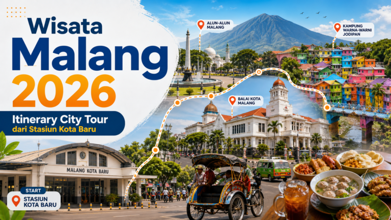 malang - Wisata Malang 2026: Itinerary City Tour dari Stasiun Kota Baru