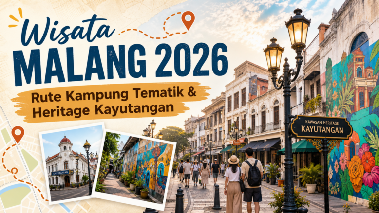 malang - Wisata Malang 2026: Rute Kampung Tematik dan Heritage Kayutangan