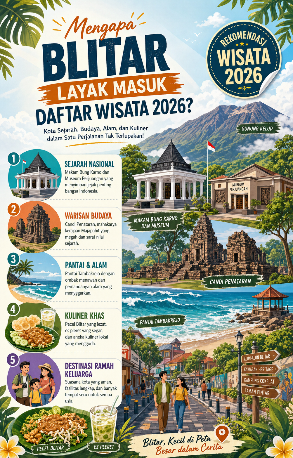 Mengapa Blitar Layak Masuk Daftar Wisata 2026? - blitar
