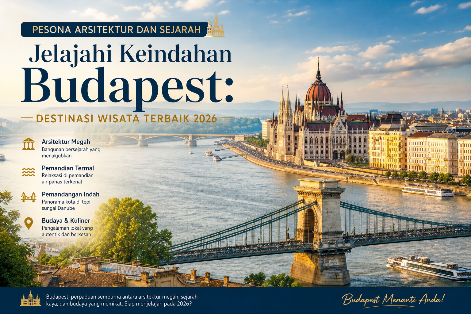 Pesona Arsitektur dan Sejarah - budapest