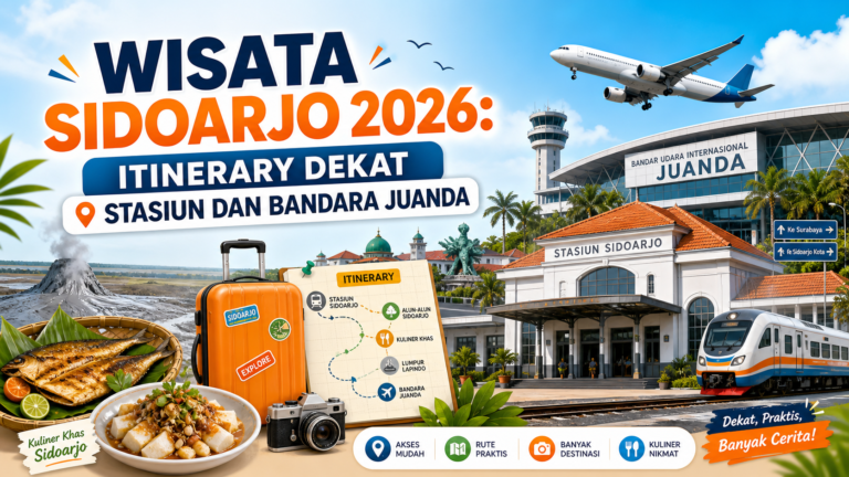 sidoarjo - Wisata Sidoarjo 2026: Itinerary Dekat Stasiun dan Bandara Juanda