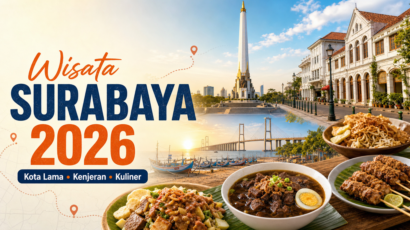 surabaya - Wisata Surabaya 2026: Rute Kota Lama, Kenjeran, hingga Kuliner