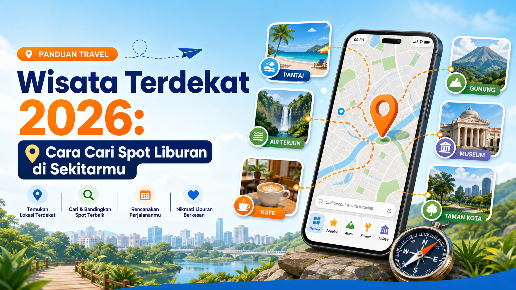 wisata - Wisata Terdekat 2026: Cara Cari Spot Liburan di Sekitarmu