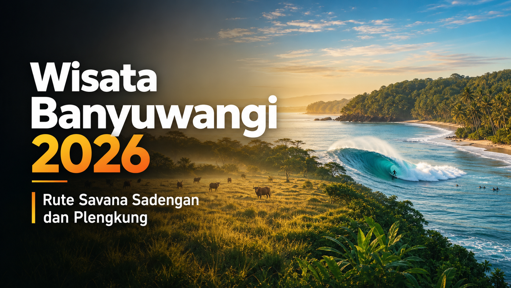 banyuwangi - Wisata Banyuwangi 2026: Rute Savana Sadengan dan Plengkung