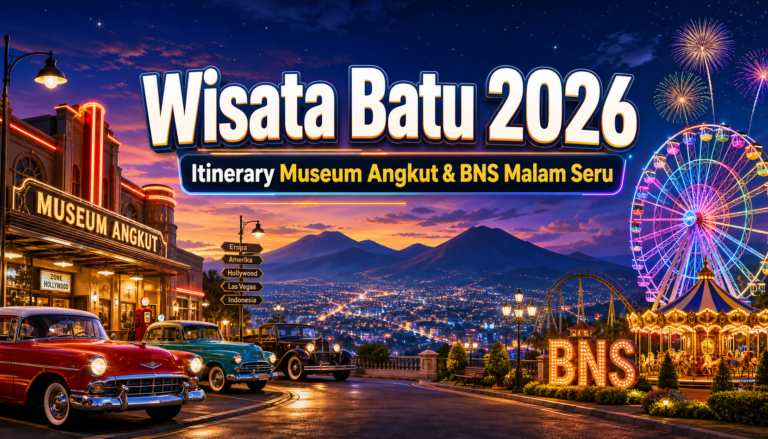 batu - Wisata Batu 2026: Itinerary Museum Angkut dan BNS Malam Seru