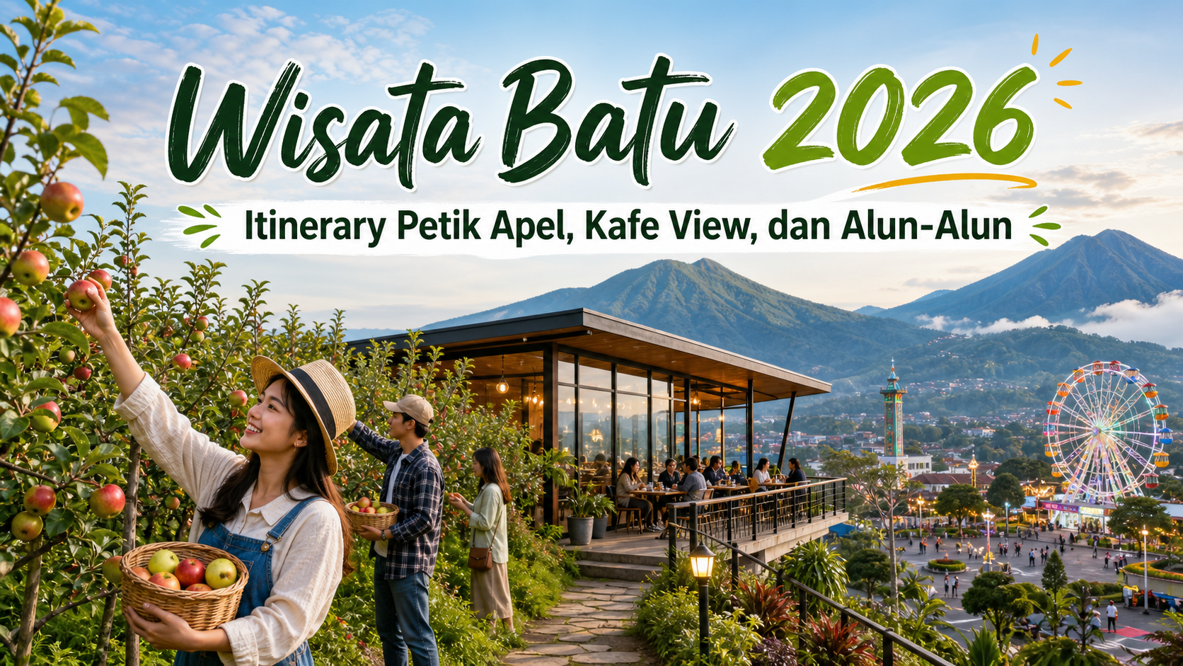 batu - Wisata Batu 2026: Itinerary Petik Apel, Kafe View, dan Alun-Alun