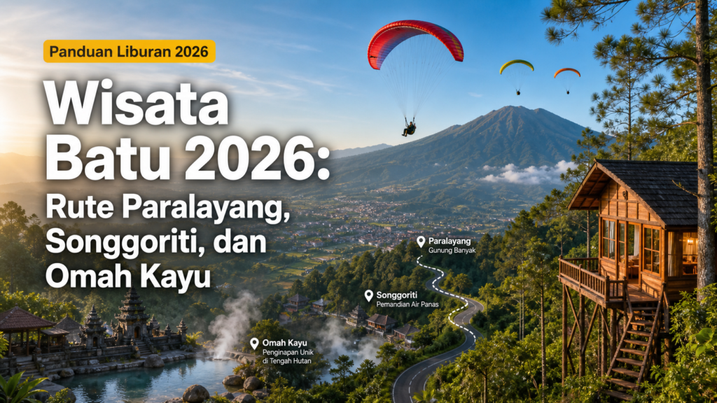 batu - Wisata Batu 2026: Rute Paralayang, Songgoriti, dan Omah Kayu