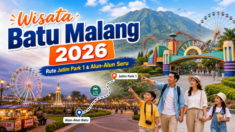 batu - Wisata Batu Malang 2026: Rute Jatim Park 1 dan Alun-Alun Seru