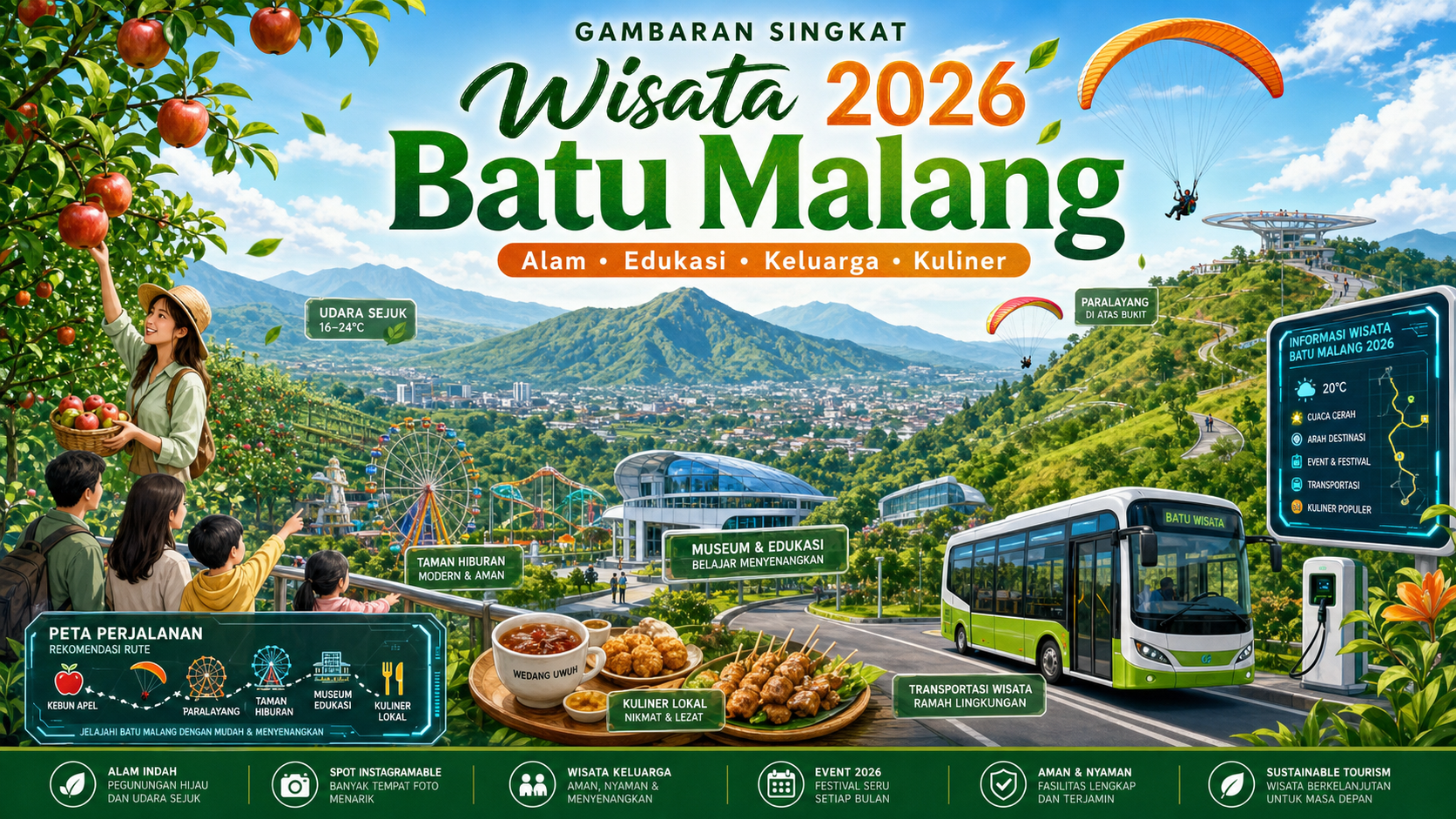 Gambaran Singkat Wisata Batu Malang 2026 - batu