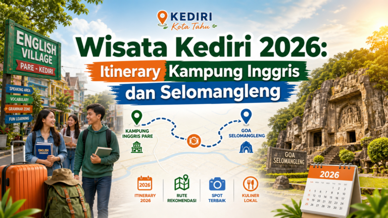 kediri - Wisata Kediri 2026: Itinerary Kampung Inggris dan Selomangleng