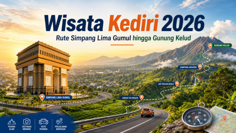 kediri - Wisata Kediri 2026: Rute Simpang Lima Gumul hingga Gunung Kelud