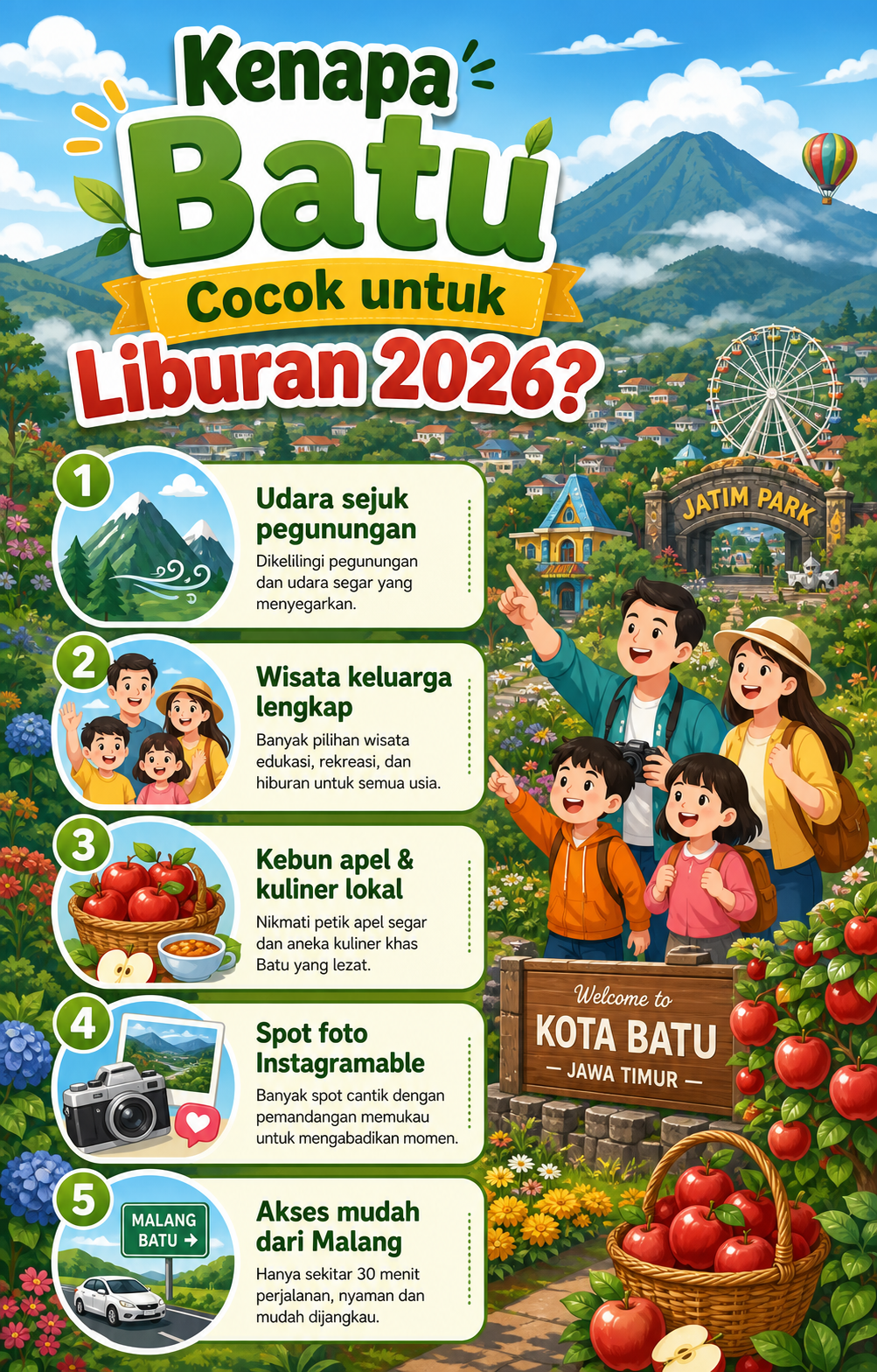 Kenapa Batu Cocok untuk Liburan 2026? - batu