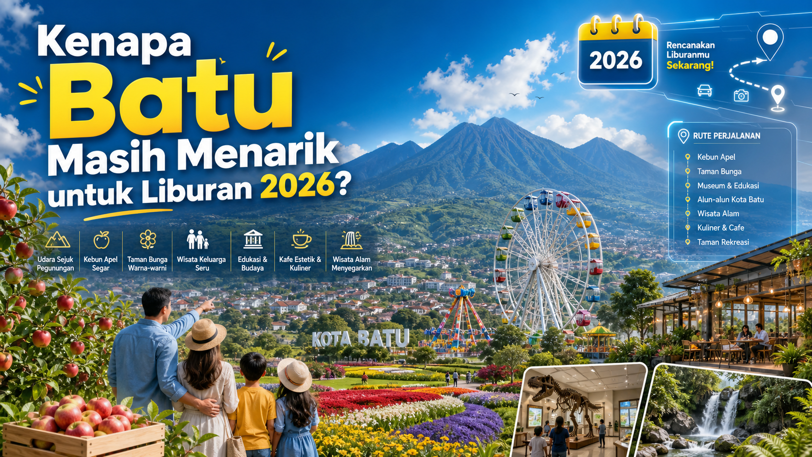 Kenapa Batu Masih Menarik untuk Liburan 2026? - batu