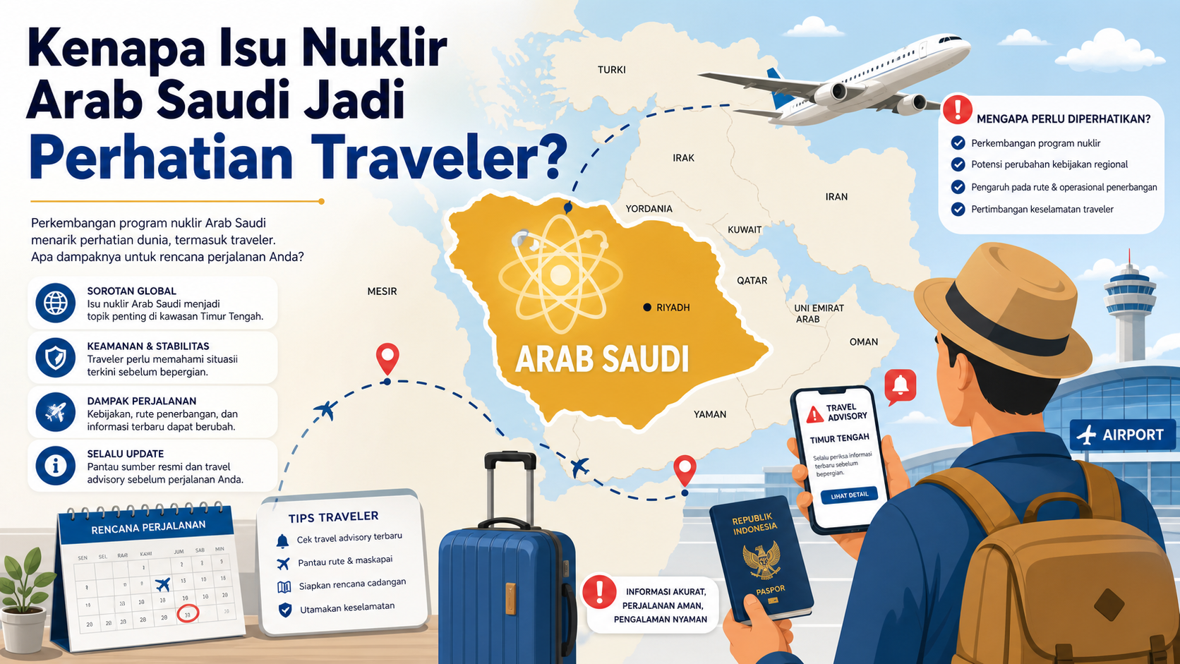 Kenapa Isu Nuklir Arab Saudi Jadi Perhatian Traveler? - saudi