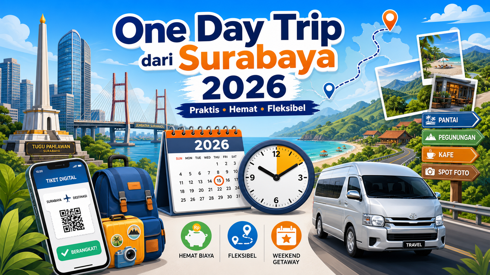 Kenapa One Day Trip dari Surabaya Makin Populer pada 2026? - wisata
