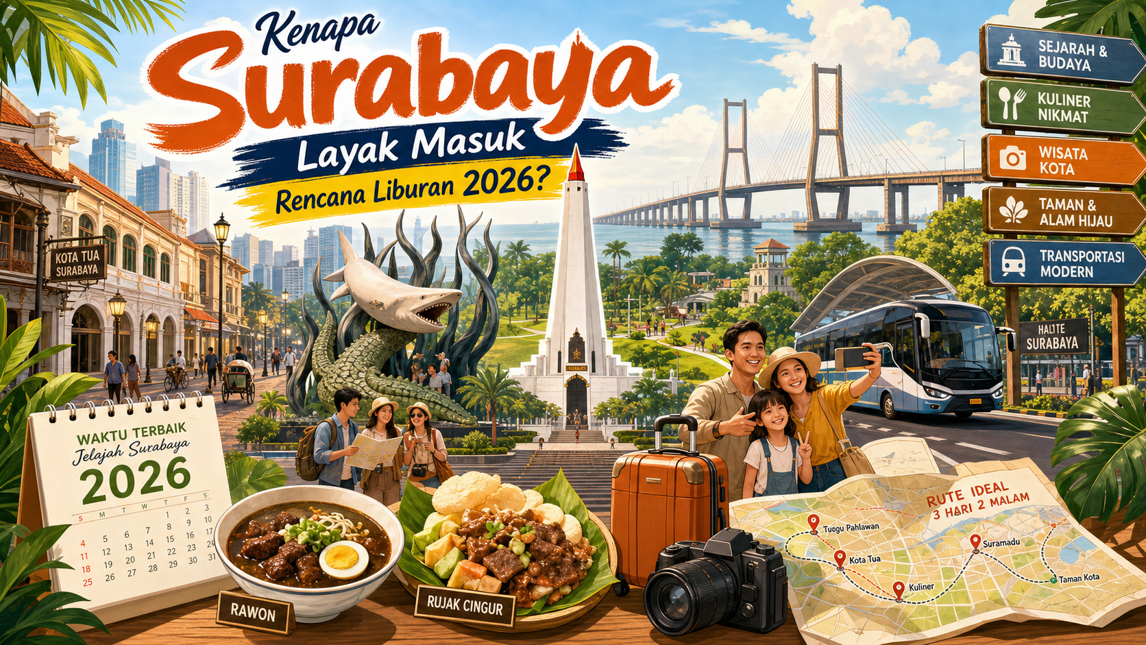 Kenapa Surabaya Layak Masuk Rencana Liburan 2026? - surabaya