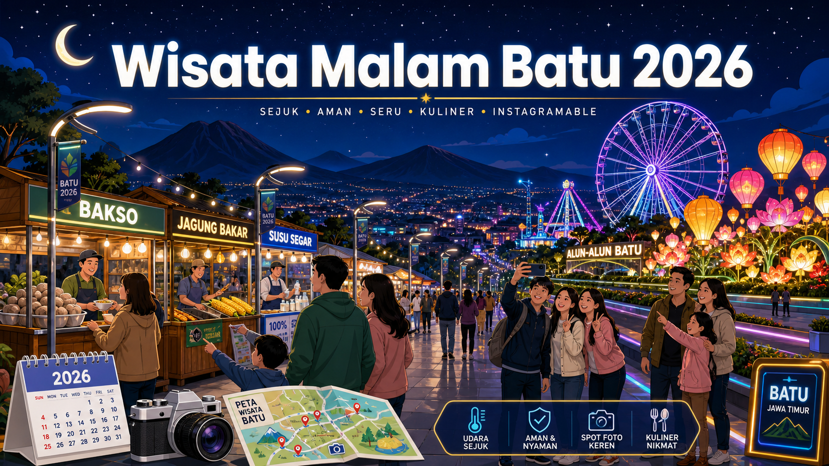 Kenapa Wisata Malam di Batu Menarik pada 2026? - batu