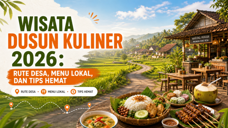 kuliner - Wisata Dusun Kuliner 2026: Rute Desa, Menu Lokal, dan Tips Hemat