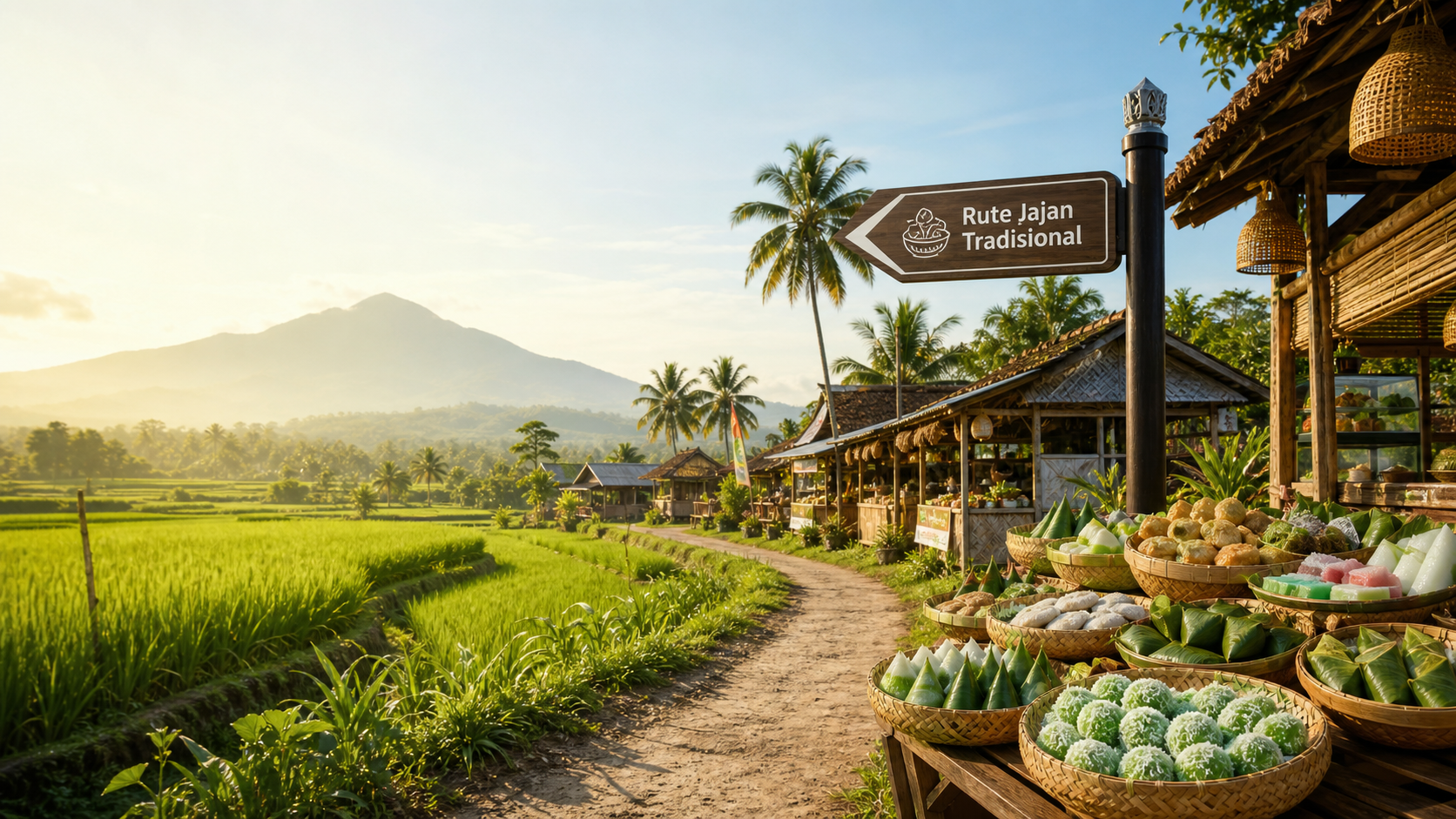 kuliner - Wisata Dusun Kuliner 2026: Rute Jajan Tradisional dan Sawah Asri