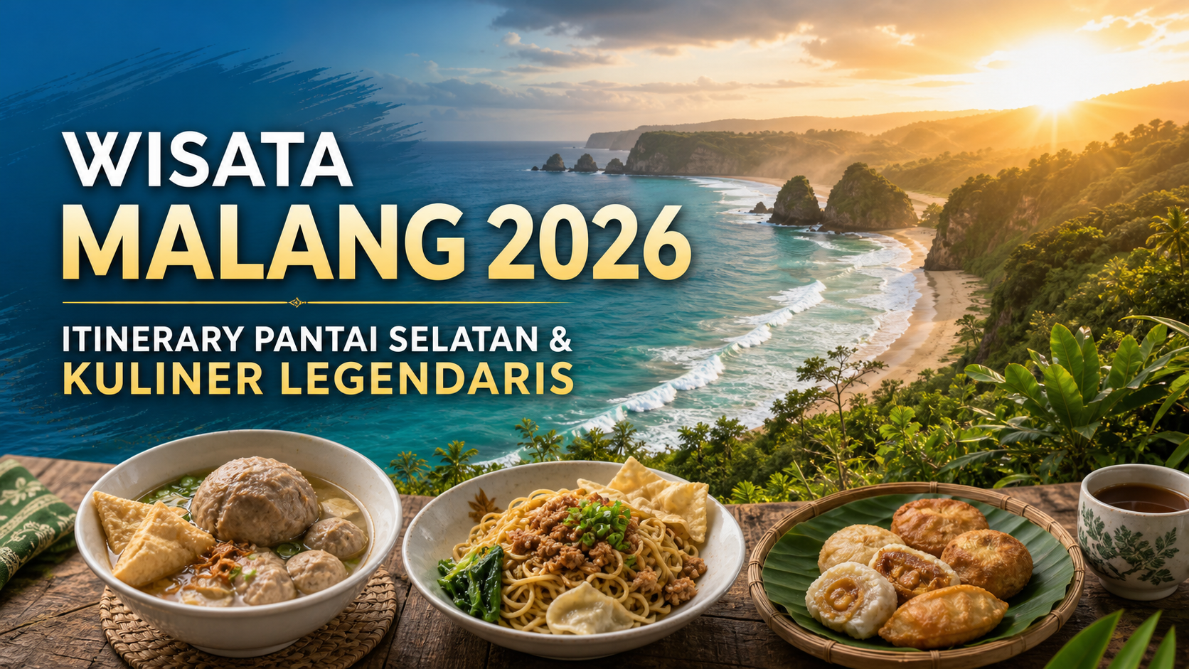 malang - Wisata Malang 2026: Itinerary Pantai Selatan dan Kuliner Legendaris