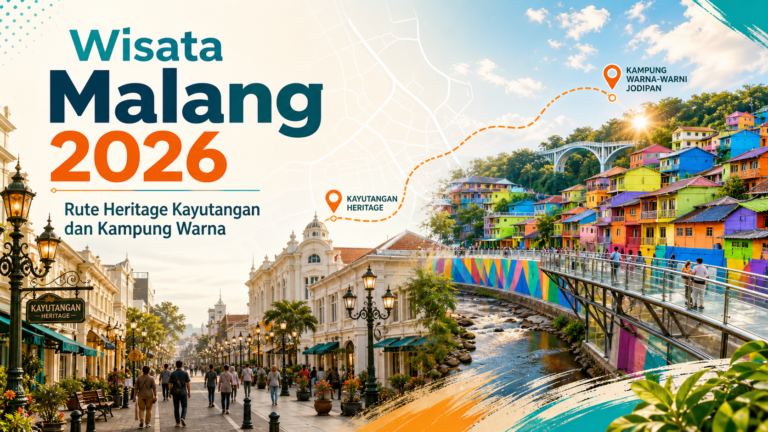 malang - Wisata Malang 2026: Rute Heritage Kayutangan dan Kampung Warna