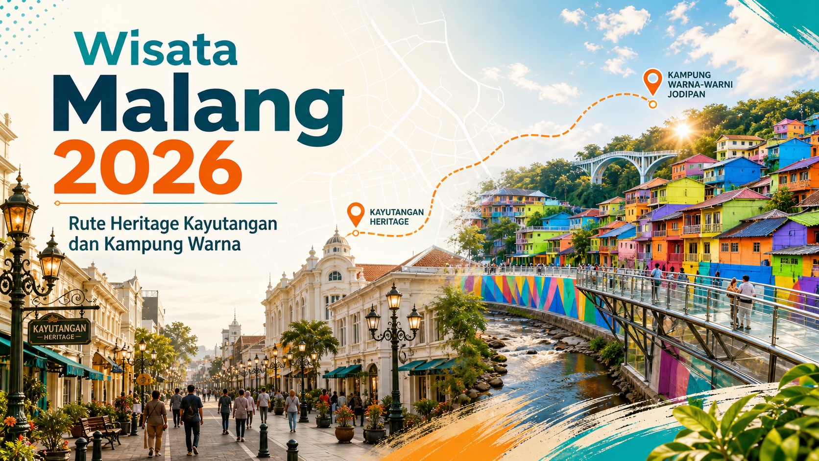 malang - Wisata Malang 2026: Rute Heritage Kayutangan dan Kampung Warna