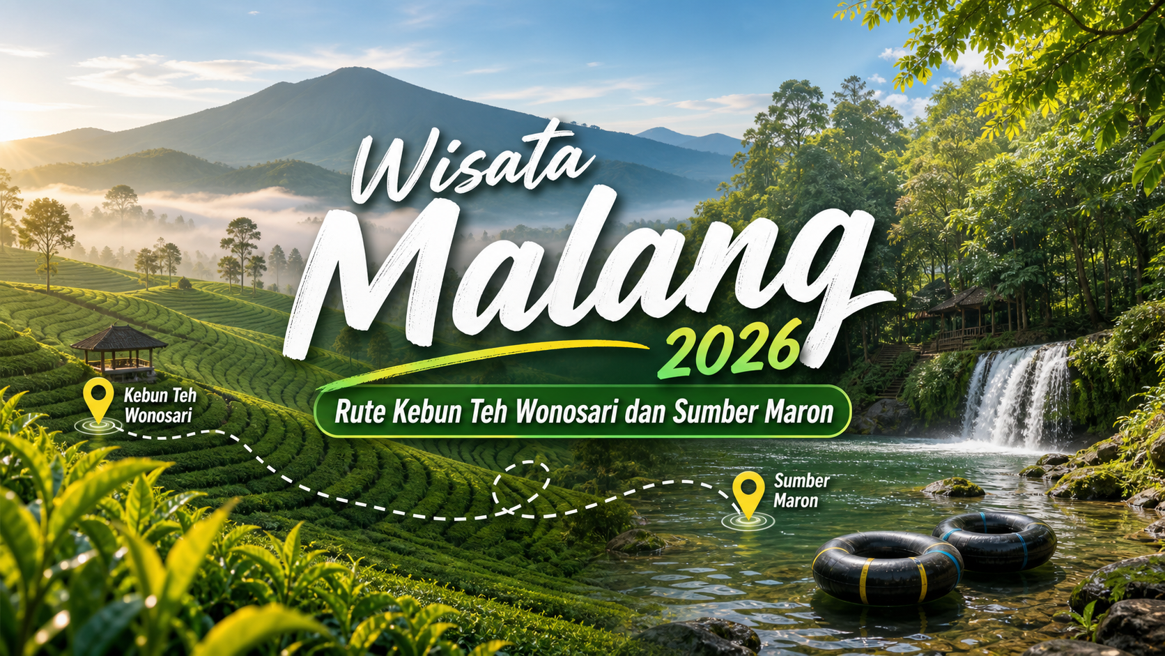 malang - Wisata Malang 2026: Rute Kebun Teh Wonosari dan Sumber Maron