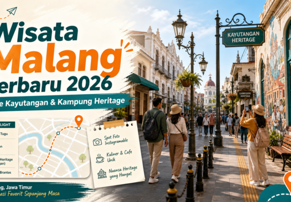 malang - Wisata Malang Terbaru 2026: Rute Kayutangan dan Kampung Heritage