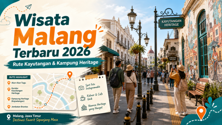 malang - Wisata Malang Terbaru 2026: Rute Kayutangan dan Kampung Heritage