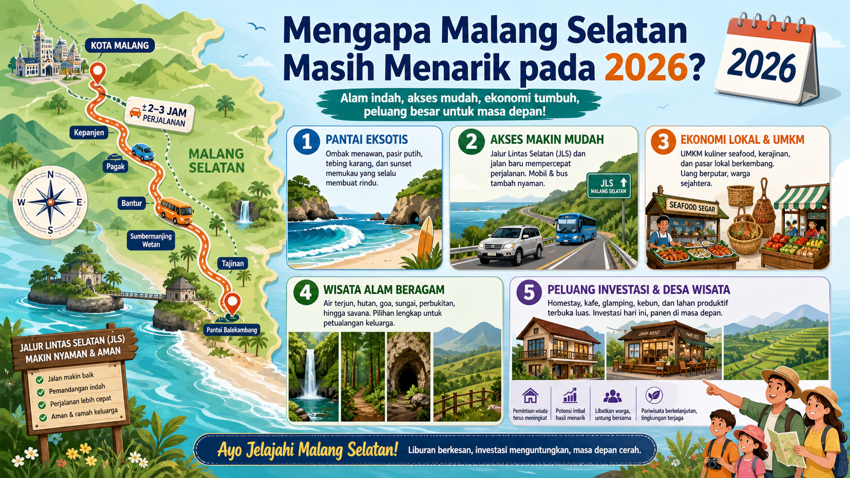 Mengapa Malang Selatan Masih Menarik pada 2026? - malang