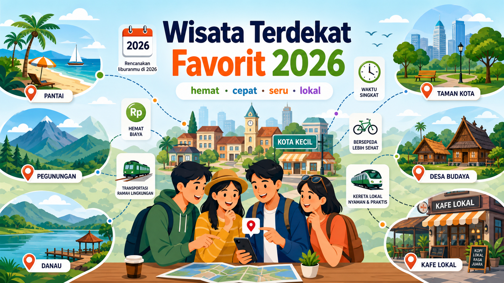 Mengapa Wisata Terdekat Jadi Pilihan Favorit di 2026? - wisata