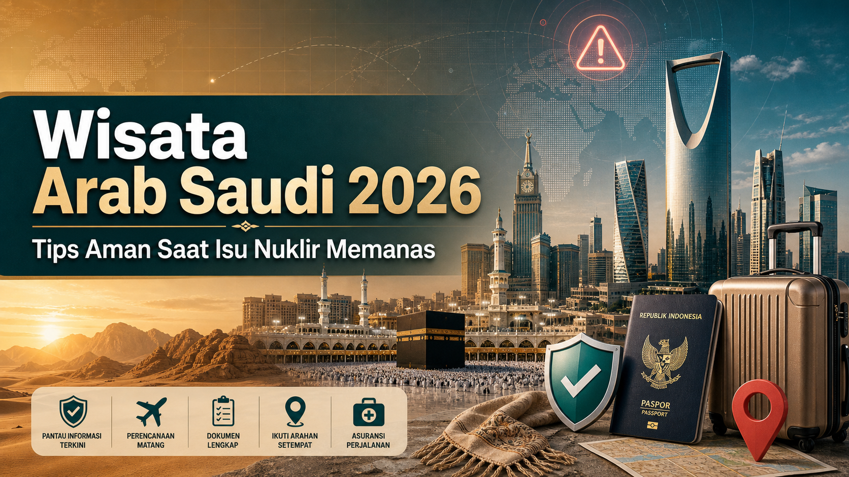 saudi - Wisata Arab Saudi 2026: Tips Aman Saat Isu Nuklir Memanas